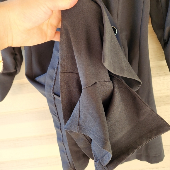 Zara black wrap suit romper size S - Picture 4 of 10